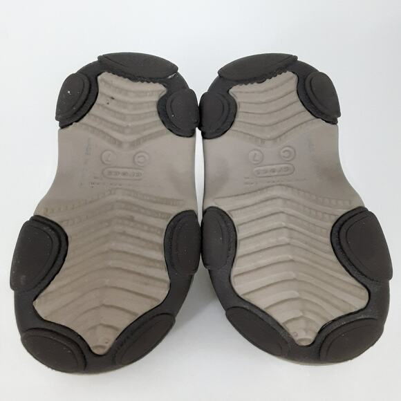 Crocs Clogs All Terrain Kids Fisherman Sandals Taupe Boys 7 Water Shoes Summer - Picture 5 of 5